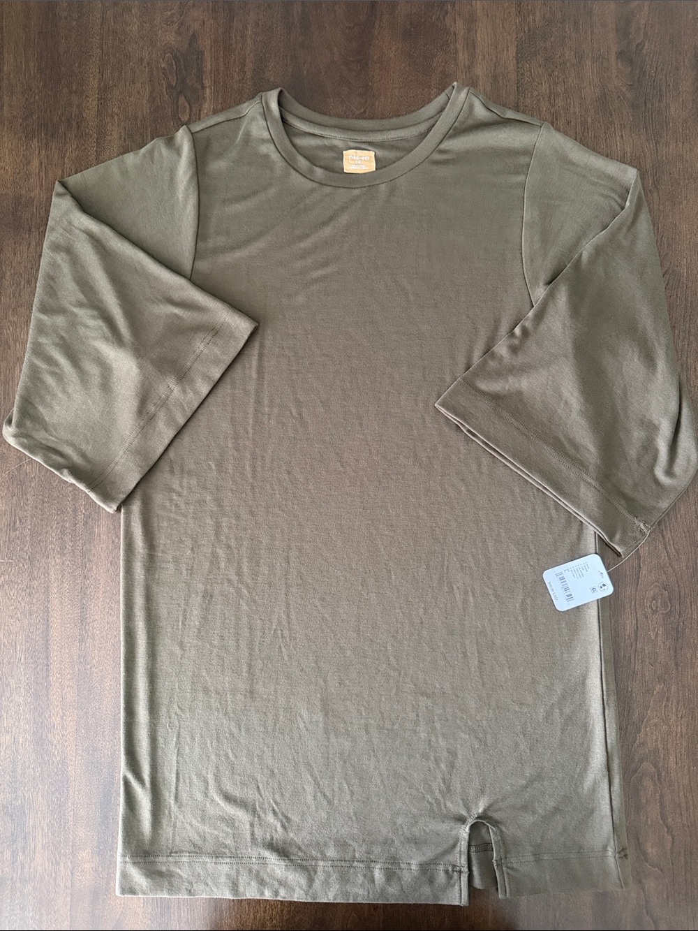 Free People Olive Mini Tee Dress